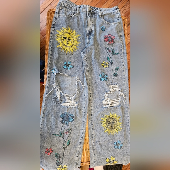 Rue21 Denim - 2/$15 Rue21 Sun and Floral  Jeans